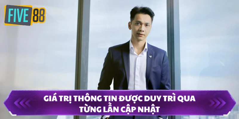 Giá trị thông tin được duy trì qua từng lần cập nhật